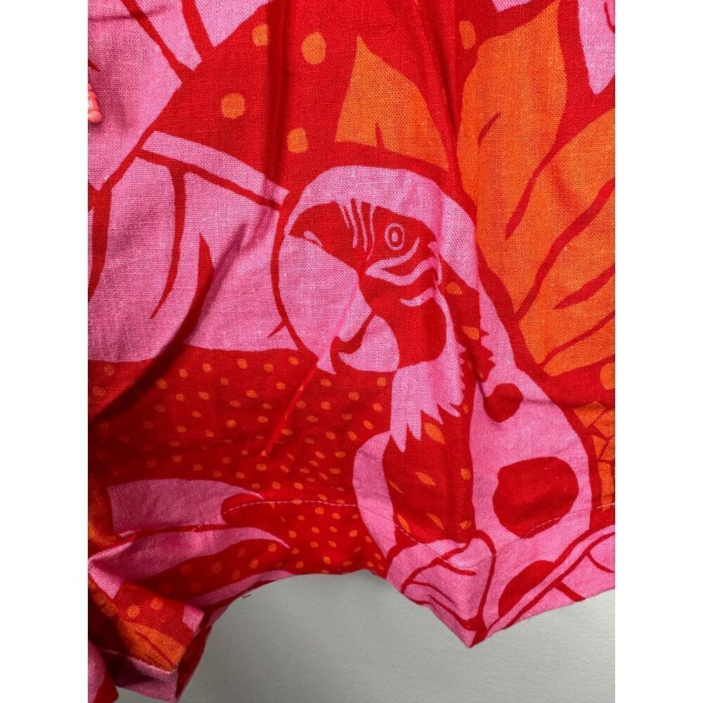 Farm x Anthropologie Tropical Print Shorts Tropical Jungle Size L NWT - Picture 10 of 11